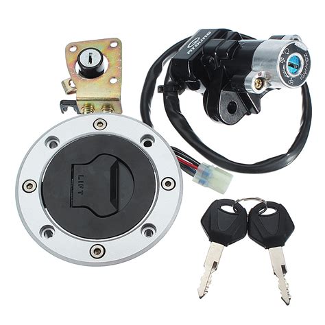 Ignition Switch Cap Lock Set With 2 Keys For Suzuki GSXR600 97 00