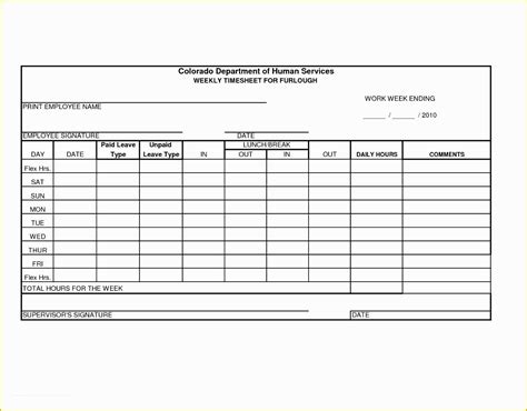 Simple Timesheet Template Free Of 6 Free Excel Timesheet Template With