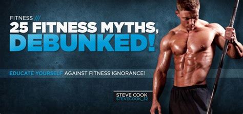 Practice Smart Fitness 25 Debunked Training And Diet Myths Diet
