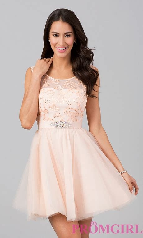 Short Lace Prom Dress Natalie