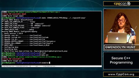 So you want to be a game programmer? CppCon 2015: Gwendolyn Hunt "Secure C++ Programming" - YouTube