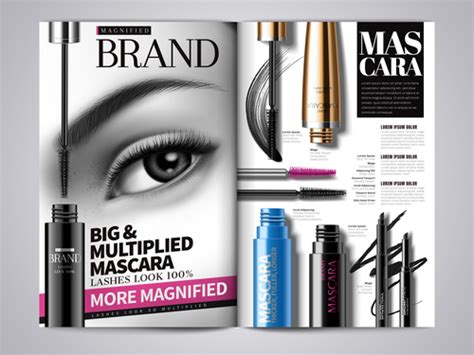 Beauty Magazine Cover Vector Free Download