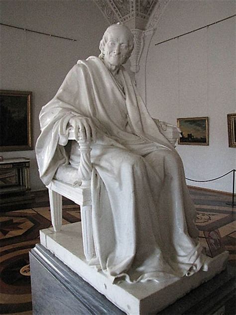 Voltaire Statues Musée De Lermitage Saint Pétersbourg