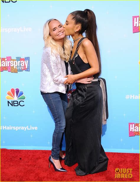 Dove Cameron Ariana Grande Kick Off Hairspray Live Press Junket
