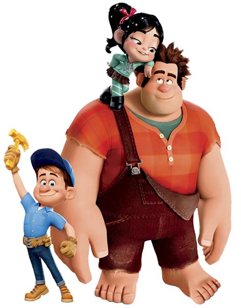 Wreck It Ralph Characters Png