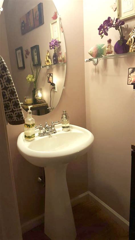 Small powder room ideas from our recent complete home remodel. Top 10 Powder Rooms With Pedestal Sinks - Get Inspired!