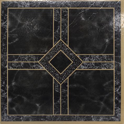 Livelynine peel and stick tile flooring adhesive white and black marble vinyl floor tile stickers waterproof vinyl tiles for kitchen bedroom bathroom kids room 12x12 inch 16 pack. Black Marble Vinyl Floor Tiles 40 Pcs Self Adhesive ...