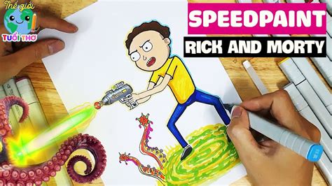 How To Draw Rick And Morty 🔊 Morty Smith Hướng Dẫn Vẽ Rick And Morty