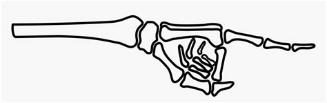 Clip Art Pointing Skeleton Hand Skeleton Hand Pointing At You Hd Png