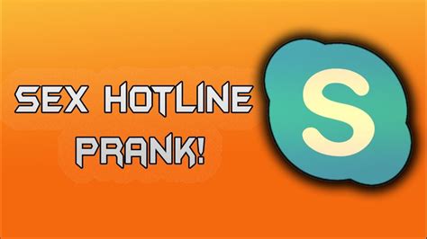 Sex Hotline Prank Youtube