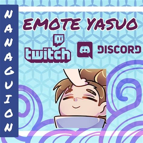 Yasuo League Of Legends Premade Emote For Twitch And Discord Etsy