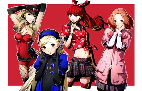 Persona 5 Girls Art By Rpersona