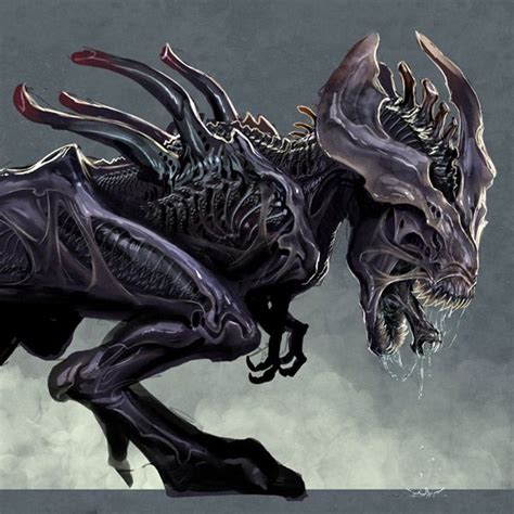 Alient Rex Hybrid Xenomorph Alien Vs Predator Predator Alien