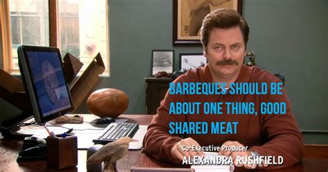 Breathtaking And Inappropriate Ron Swanson Knows Barbeques