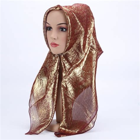 wholesale women muslim silk hijab scarf long head scarf female hijab shawl pashmina scarf sjaal