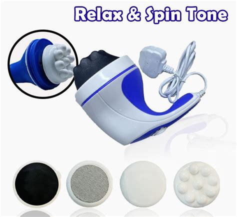 Hand Held Relax And Spin Tone Full Body Massager 360 Data
