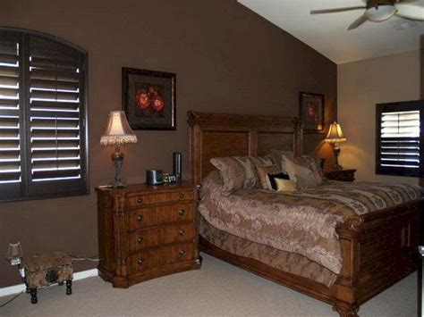 Brown Painted Bedroom Walls 2113 Decor And Gardening Ideas Brown