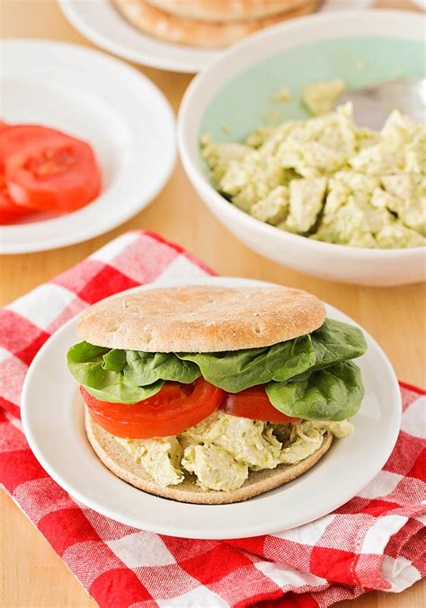 Quick And Easy Pesto Chicken Salad Sandwich Somewhat Simple
