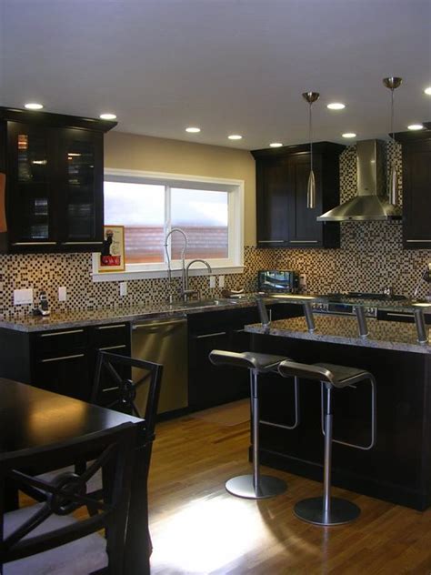 See more ideas about maple cabinets, maple kitchen cabinets, maple kitchen. 25 Cool Dark Kitchen Cabinets Design Ideas - Decoration Love