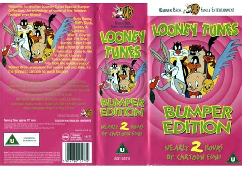 Looney Tunes Bumper Edition On Warner Home Video United Kingdom Vhs