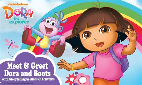 Nickalive Meet And Greet Dora The Explorer And Boots With Storytelling