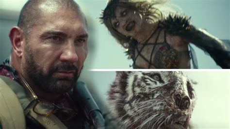 Dave Bautista Battles Smart Zombies Undead Tigers In Army Of The Dead