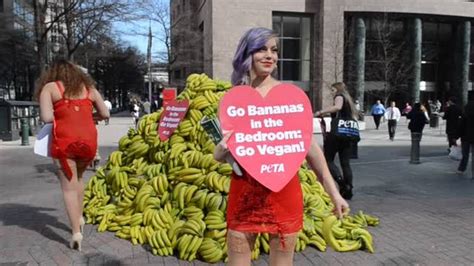 ‘banana Girls In Red Lingerie Staging Valentines Day Stunt In Uptown