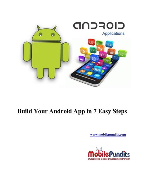 Build Your First Android App In 7 Simple Steps