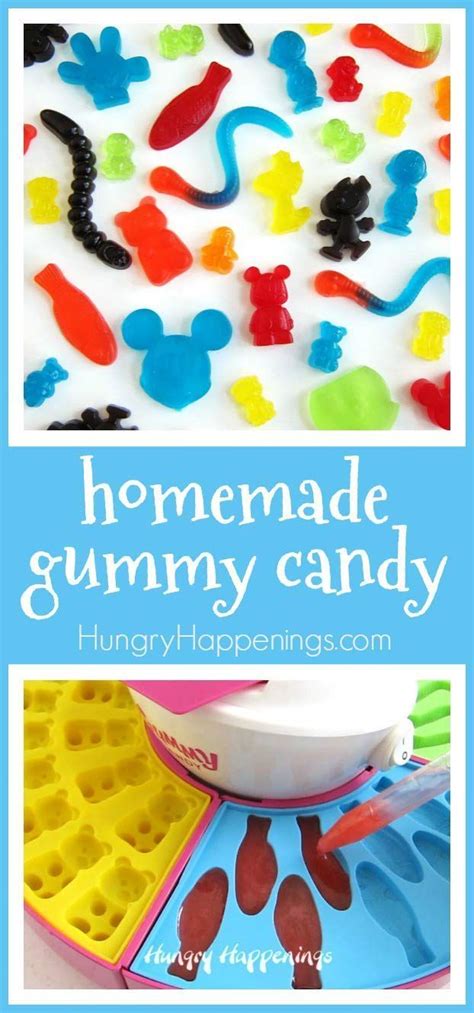 How To Make Gummy Candy Bears Worms Fish And More Video Recipe