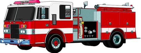 Firefighter Clipart Library Fire Trucks Clip Art Firetruck Birthday