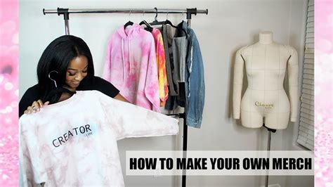 How To Create Your Own Clothing Brand And Merch Youtube