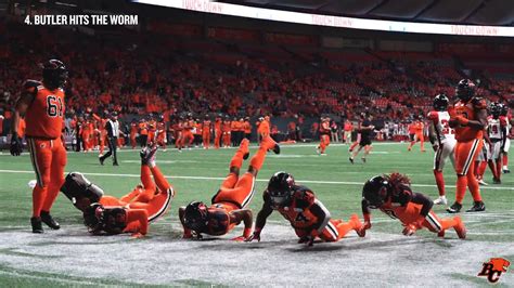 Top Td Celebrations Of 2022 Bc Lions
