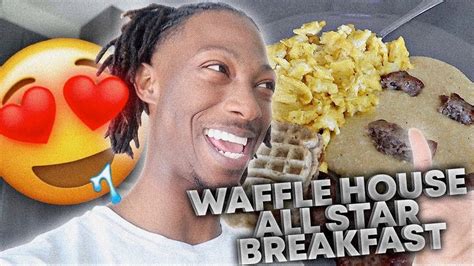 Making Waffle House All Star Breakfast Boring Day Vlog Youtube