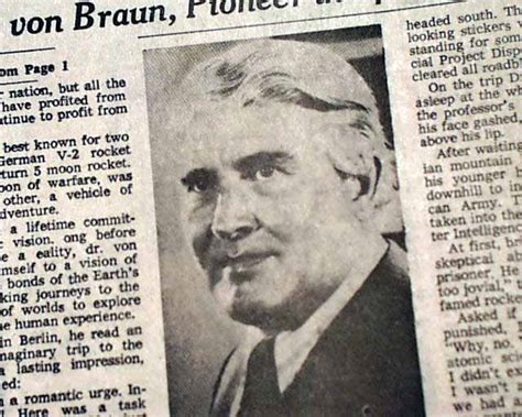 Check spelling or type a new query. Wernher von Braun death... rocketry... - RareNewspapers.com