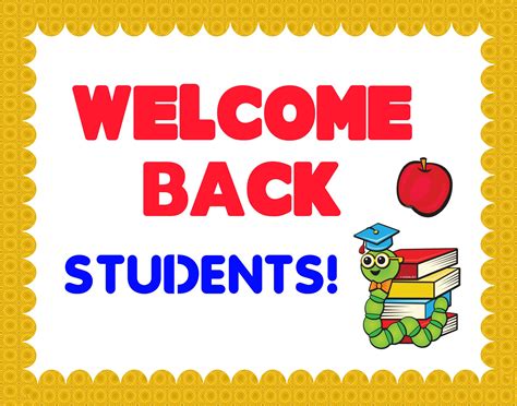 Welcome Back To School Clip Art Clip Art Library