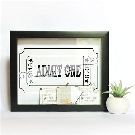 admit two movie ticket stub decal instant digital download etsy
