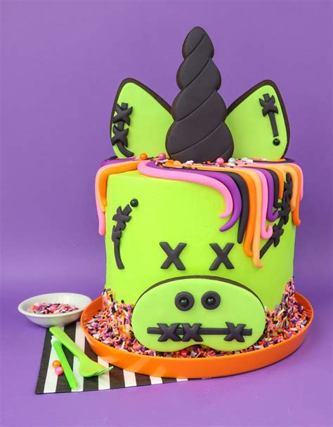 zombie unicorn cake the sprinkle factory