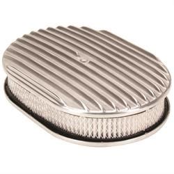 Speedway Finned Aluminum Oval Air Cleaner Inch