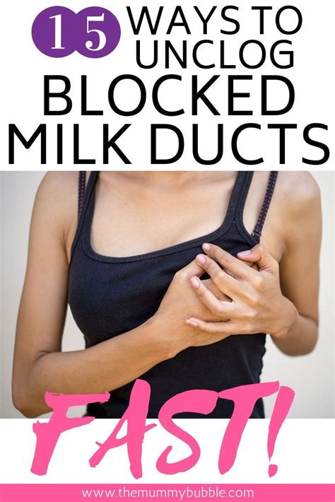 15 tips for relieving a clogged milk duct | Blocked milk ...