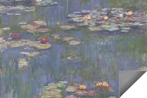 Custom Water Lilies By Claude Monet Indoor Outdoor Rug Youcustomizeit