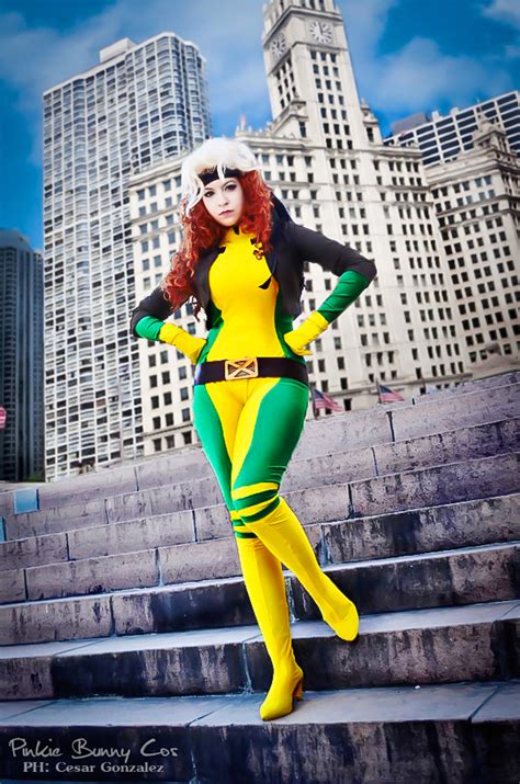 Rogue X Men By Pinkie Bunny Cosplay On Deviantart