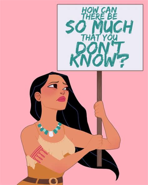 Princesas De Disney Con Un Mensaje Feminista Mulan Princess Pocahontas Disney Pocahontas