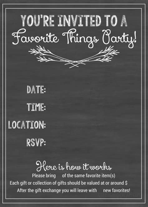 How To Host A Favorite Things Party How Sweet This Is
