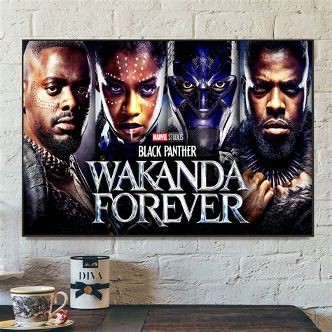 Marvel Studio Black Panther 2 Wakanda Forever Marvel Home Decor Poster