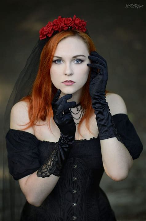 Red haired goth party girl. Redhead Beauty 2 by Michał Piotrowski on 500px | Gothic ...