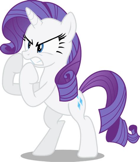 Angry Rarity By Seahawk270 On Deviantart