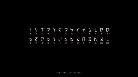 Tes Lore Illustrated — 6788 00 The Dwemeri Alphabet On Tes Lore