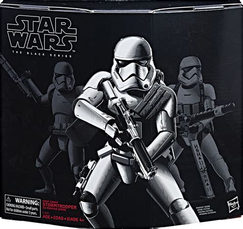 Star Wars 6 Black Series First Order Stormtrooper With Gear