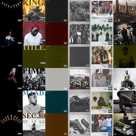 All Kendrick Lamar Albums Jujasw