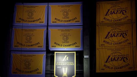 Lakers Vs Knicks La Unveils In Season Tournament Championship Banner